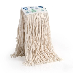 vendita online Mop cotton ecolabel 400 gr. con supporto da 8 cm. Panni - Strofinacci - Moppini  TTS Cleaning